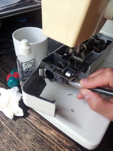 Smörjning av symaskin