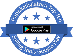 Trappappen listad som Top Selling Tools på Google Play!