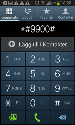 Kod *#9900#