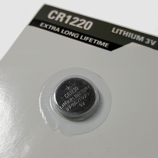 CR1220 litiumbatteri