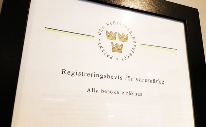 Registreringsbevis Alla Besökare Räknas