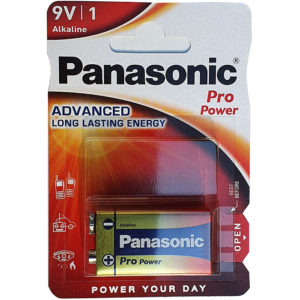 1 st Panasonic Pro Power Alkaline 9V